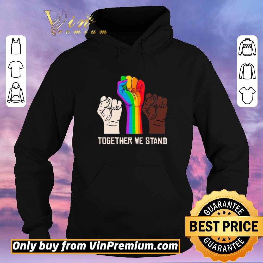 2e62c8ff funny lgbt strong hand together we stand shirt sweater 4 - Funny LGBT Strong Hand Together We Stand shirt sweater