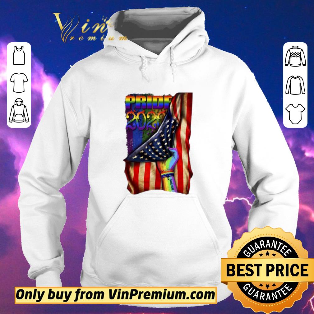32e18775 hot pride 2020 lgbt american flag hand custom name shirt 4 - Hot Pride 2020 Lgbt American Flag Hand Custom Name shirt