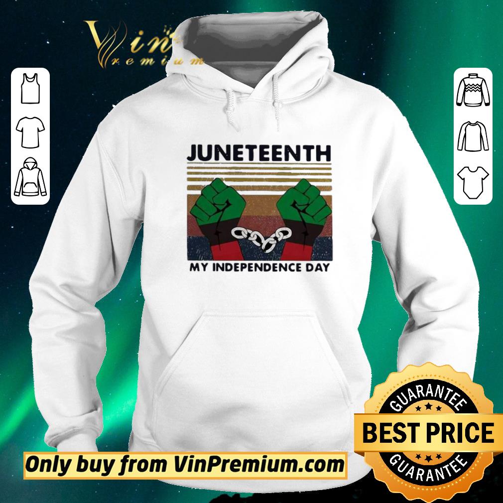 33546edb original juneteenth my independence day the fist vintage shirt sweater 4 - Original Juneteenth My Independence Day The fist Vintage shirt sweater