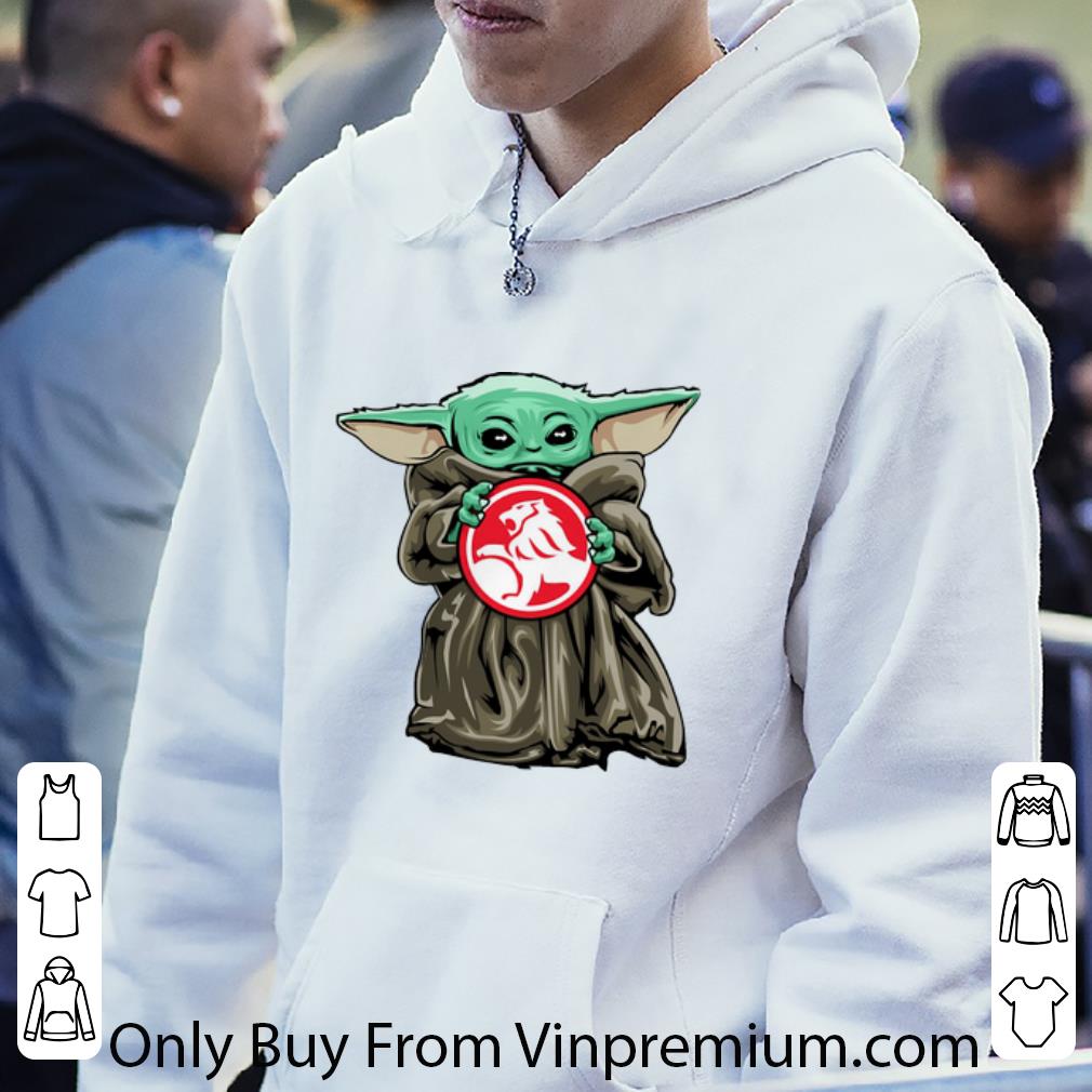 33867aee official star wars baby yoda hug holden logo shirt 4 - Official Star Wars Baby Yoda Hug Holden Logo shirt