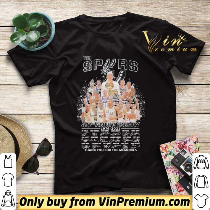 The san antonio spurs 45th anniversary 1976 2021 thank you for the memories signatures shirt sweater 36334e98 the san antonio spurs 45th anniversary 1976 2021 thank you for the memories signatures shirt sweater 4 - The san antonio spurs 45th anniversary 1976 2021 thank you for the memories signatures shirt sweater