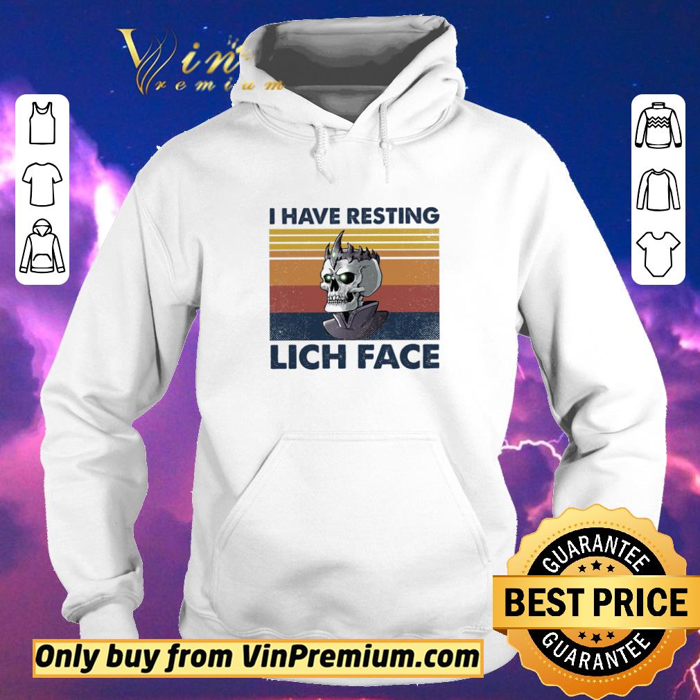 Official Skull King I Have Resting Lich Face Vintage shirt sweater 379e220d official skull king i have resting lich face vintage shirt sweater 4 - Official Skull King I Have Resting Lich Face Vintage shirt sweater