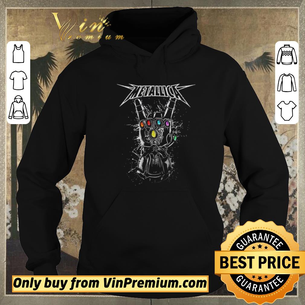 37ed6f2e premium avengers infinity war metallica thanos gauntlet hand shirt sweater 4 - Premium Avengers Infinity War Metallica Thanos Gauntlet Hand shirt sweater