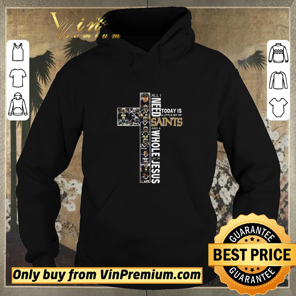 Pretty All I need today is a little bit of New Orleans Saints and a whole lot of Jesus shirt sweater 3b888495 pretty all i need today is a little bit of new orleans saints and a whole lot of jesus shirt sweater 4 - Pretty All I need today is a little bit of New Orleans Saints and a whole lot of Jesus shirt sweater