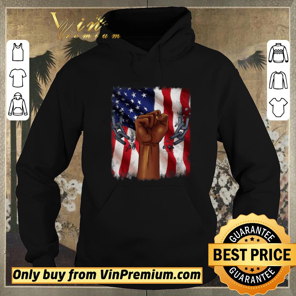 Pretty American flag The fist broken chain shirt sweater 40086cdb pretty american flag the fist broken chain shirt sweater 4 - Pretty American flag The fist broken chain shirt sweater