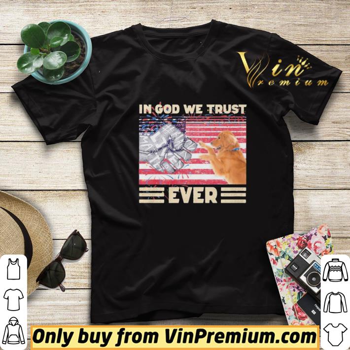 40f893a3 golden retriever in god we trust ever black lives matter vintage shirt sweater 4 - Golden Retriever in god we trust ever #Black lives Matter vintage shirt sweater