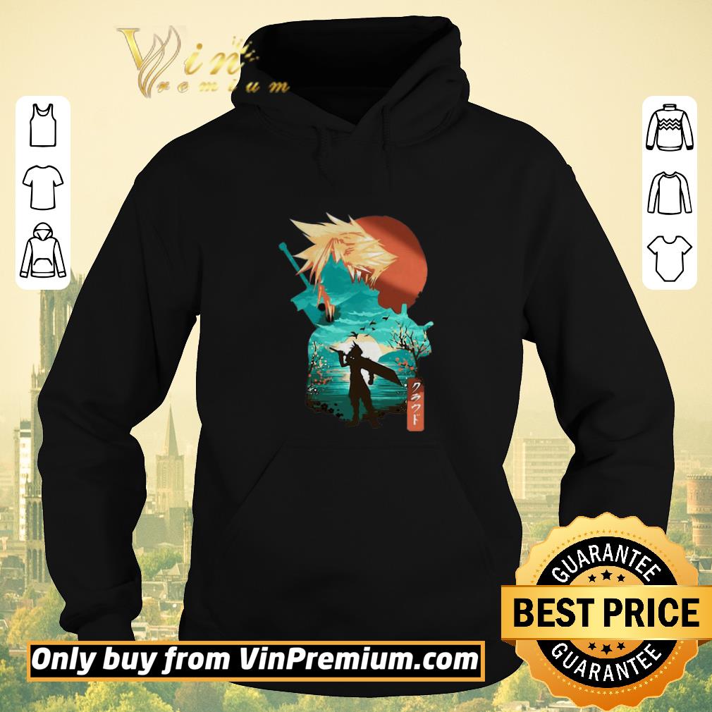 4380c9f3 official top final fantasy battle silhouette shirt sweater 4 - Official Top Final Fantasy Battle Silhouette shirt sweater