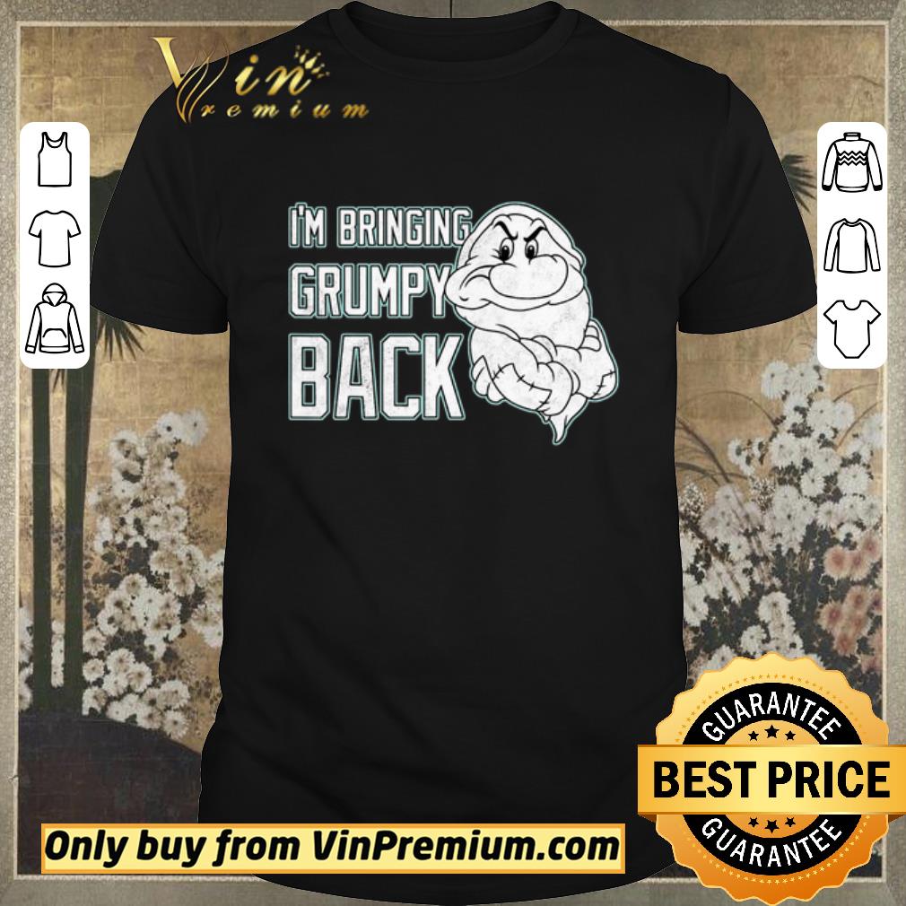 Funny Disney Snow White I’m Bringing Grumpy Back Portrait shirt sweater