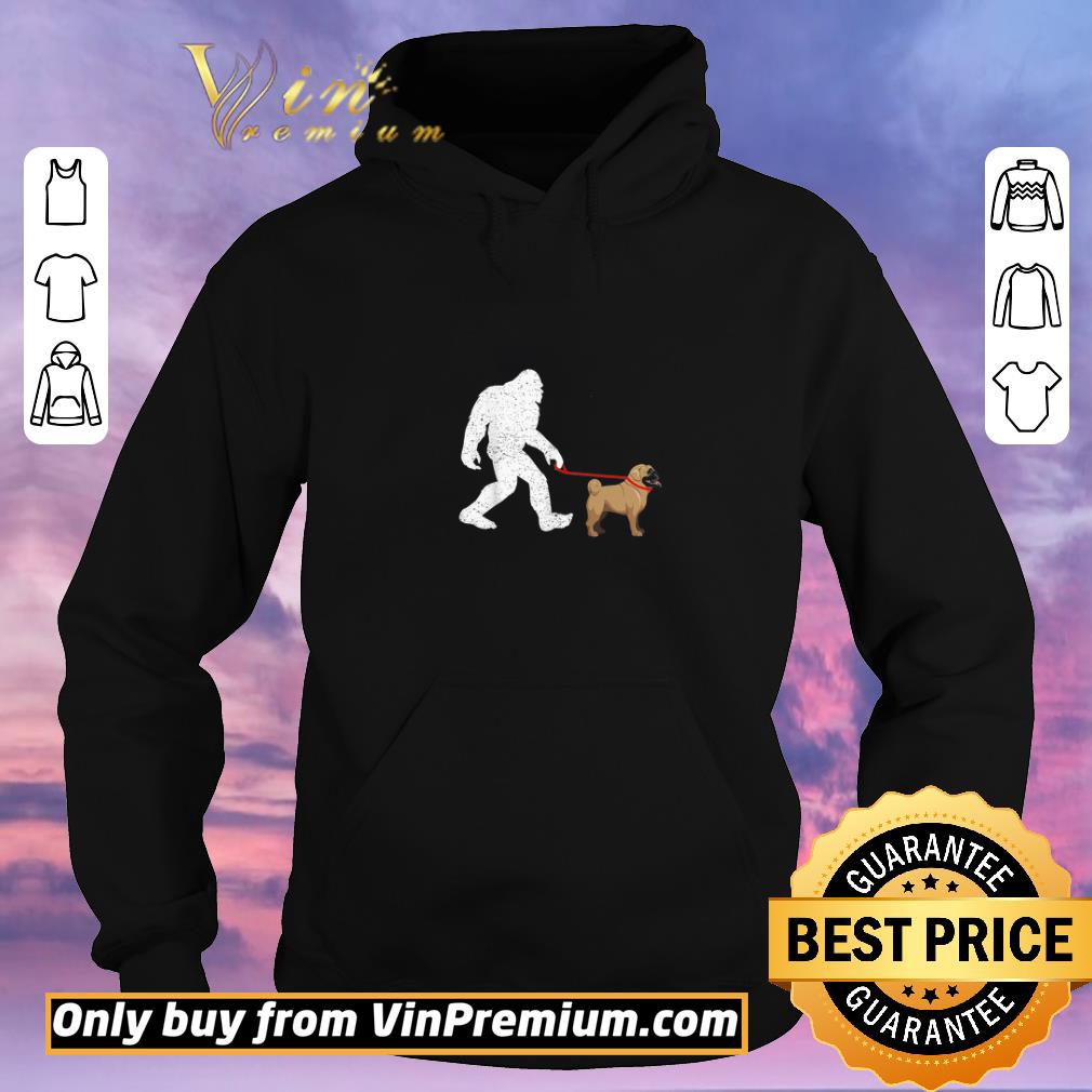 Original Bigfoot Walking Pug Dog shirt sweater 48e6ba84 original bigfoot walking pug dog shirt sweater 4 - Original Bigfoot Walking Pug Dog shirt sweater