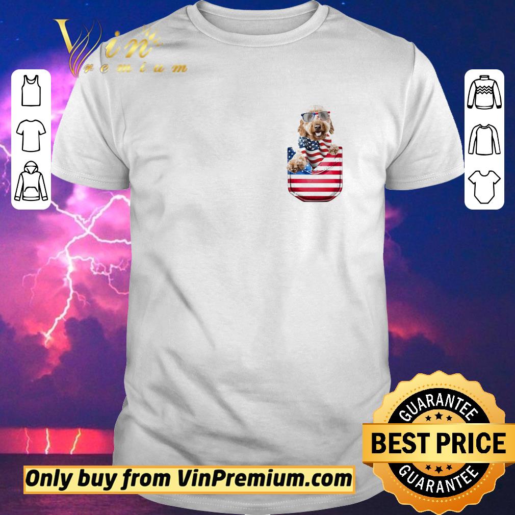 Premium Goldendoodle In Pocket 4th Of July Independence Day shirt sweater