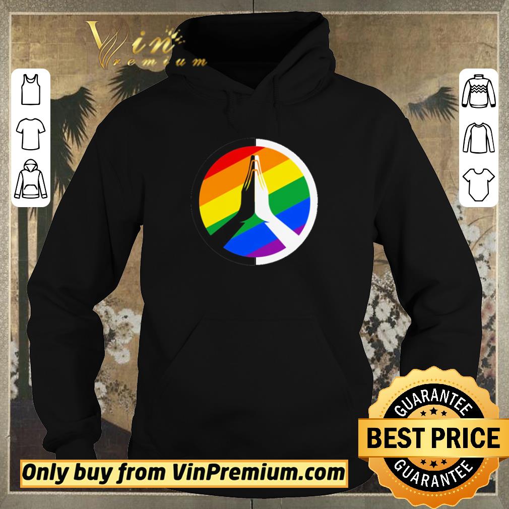 51fc6488 awesome lgbt peace icon emblem end hate shirt sweater 4 - Awesome LGBT Peace icon Emblem end hate shirt sweater