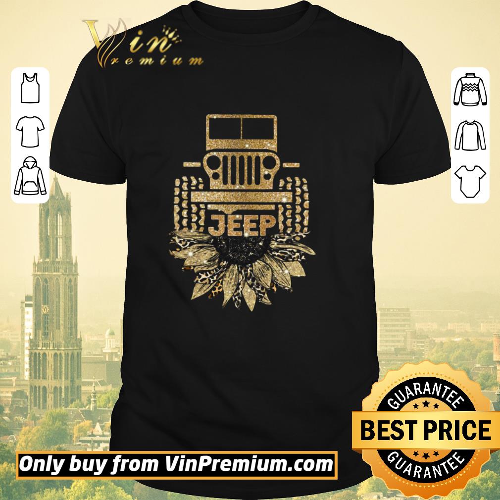 Awesome Jeep Sunflower shirt sweater