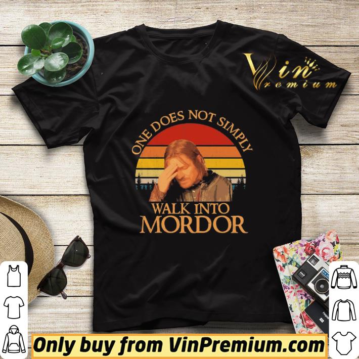 536688db one does not simply walk into mordor vintage shirt sweater 4 - One does not simply walk into Mordor vintage shirt sweater
