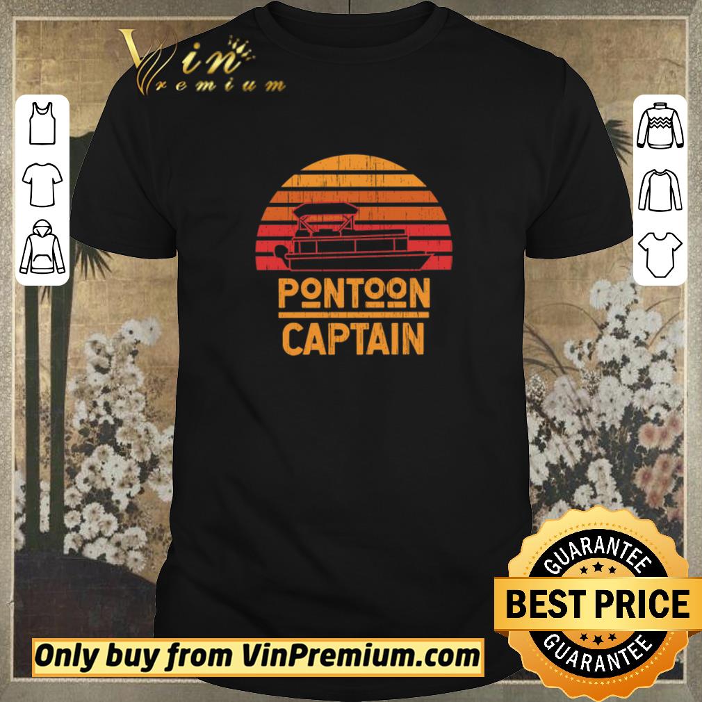 Premium Pontoon Captain Vintage shirt sweater