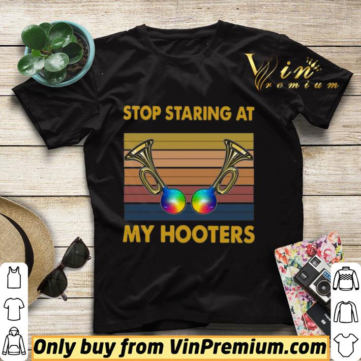 55eb3da7 trumpet stop staring at my hooters vintage shirt sweater 4 - Trumpet Stop Staring At My Hooters Vintage shirt sweater