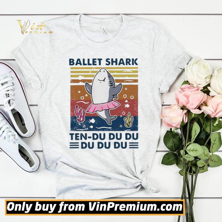 Ballet Shark Ten Du Du Du Du Du Du Vintage shirt sweater 56b7f20f ballet shark ten du du du du du du vintage shirt sweater 4 - Ballet Shark Ten Du Du Du Du Du Du Vintage shirt sweater