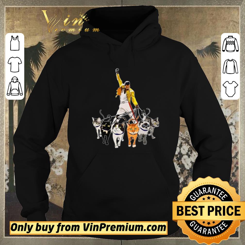 578177d7 nice freddie mercury with his cats shirt sweater 4 - Nice Freddie Mercury with his cats shirt sweater
