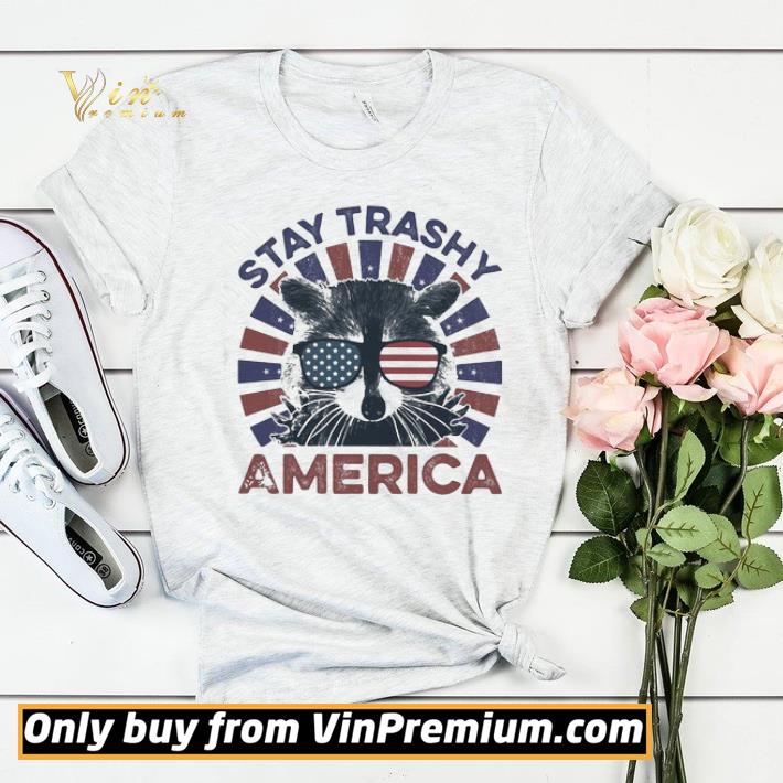 Raccoon Stay Trashy America Flag shirt sweater 5843367a raccoon stay trashy america flag shirt sweater 4 - Raccoon Stay Trashy America Flag shirt sweater