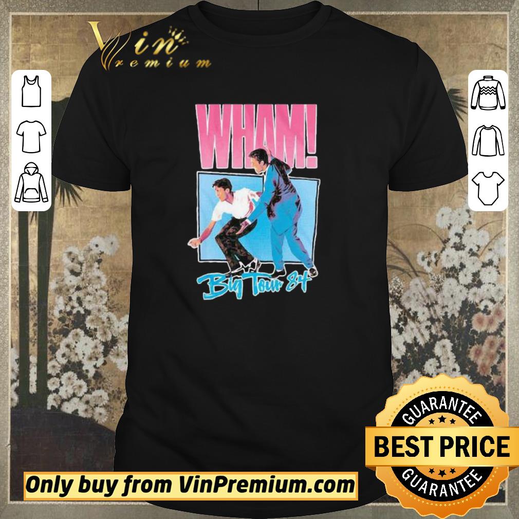 Official Wham big tour 84 george michael shirt