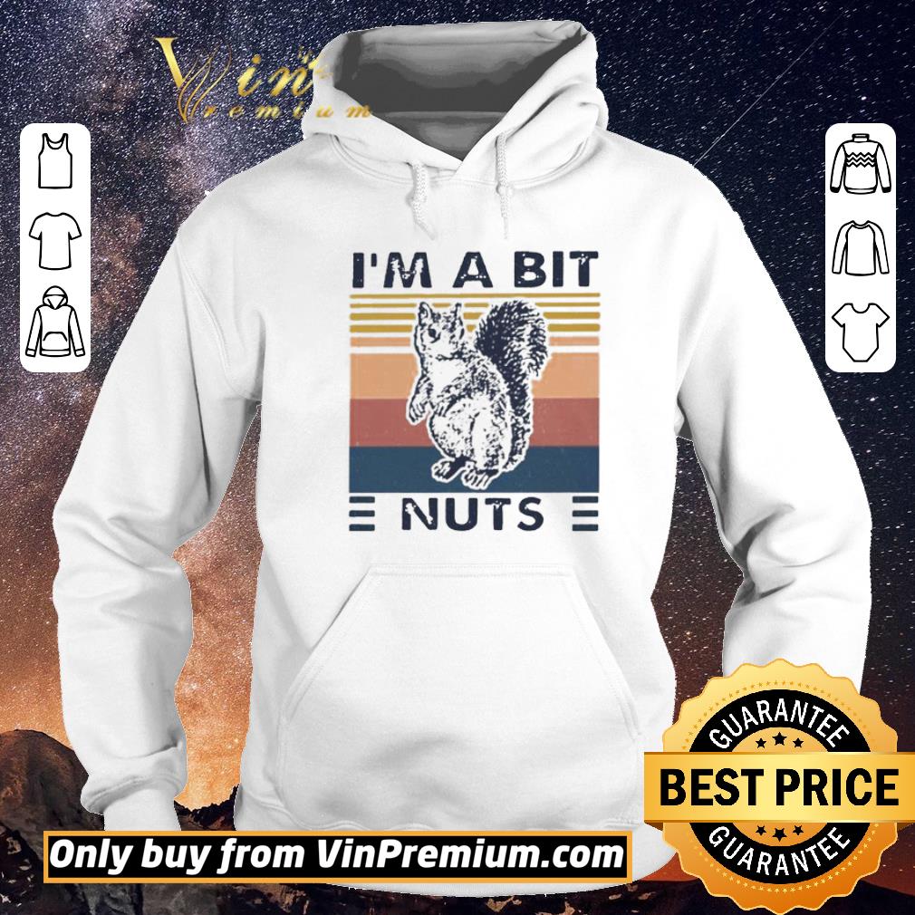 5c330d57 pretty squirrel i m a bit nuts vintage shirt sweater 4 - Pretty Squirrel I’m A Bit Nuts Vintage shirt sweater
