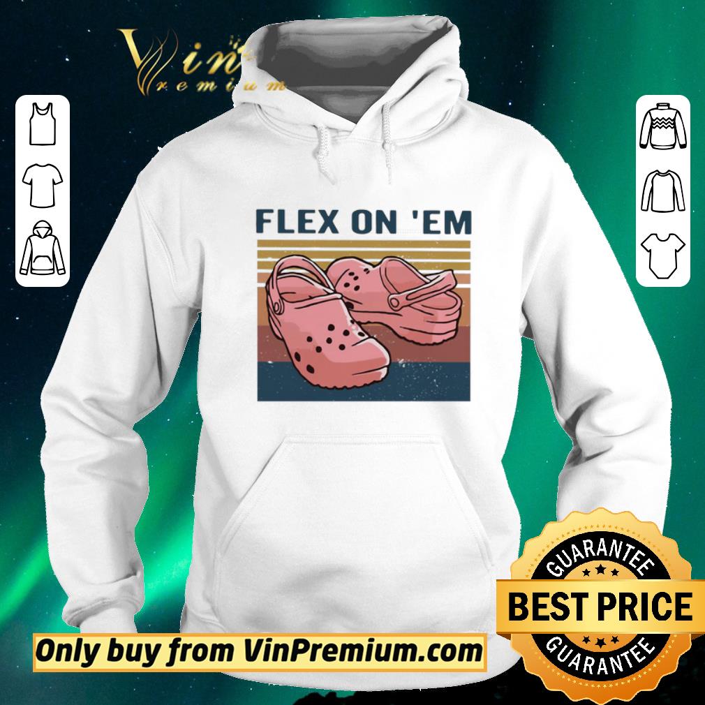 Hot Croc Flex On Em Vintage shirt sweater 5da24976 hot croc flex on em vintage shirt sweater 4 - Hot Croc Flex On Em Vintage shirt sweater