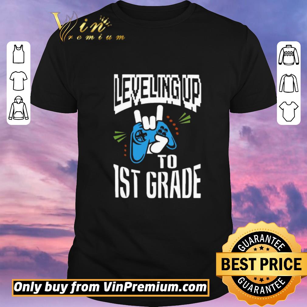 Awesome Leveling Up To 1ST Grade shirt sweater