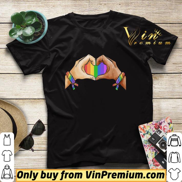 5f45c672 hand heart love lgbt pride shirt sweater 4 - Hand Heart Love Lgbt Pride shirt sweater