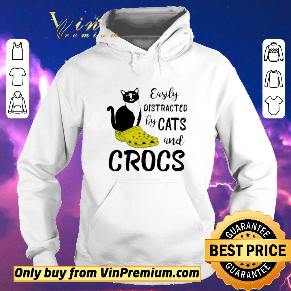 Premium Easily Distracted By Cats And Crocs shirt sweater 5fb4d8c5 premium easily distracted by cats and crocs shirt sweater 4 - Premium Easily Distracted By Cats And Crocs shirt sweater