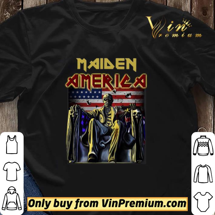 Iron Maiden America USA flag shirt sweater Iron Maiden America USA flag shirt sweater