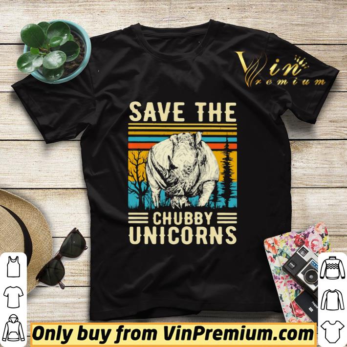 62f8b8ed vintage save the chubby unicorns rhino shirt sweater 4 - Vintage Save The Chubby Unicorns Rhino shirt sweater