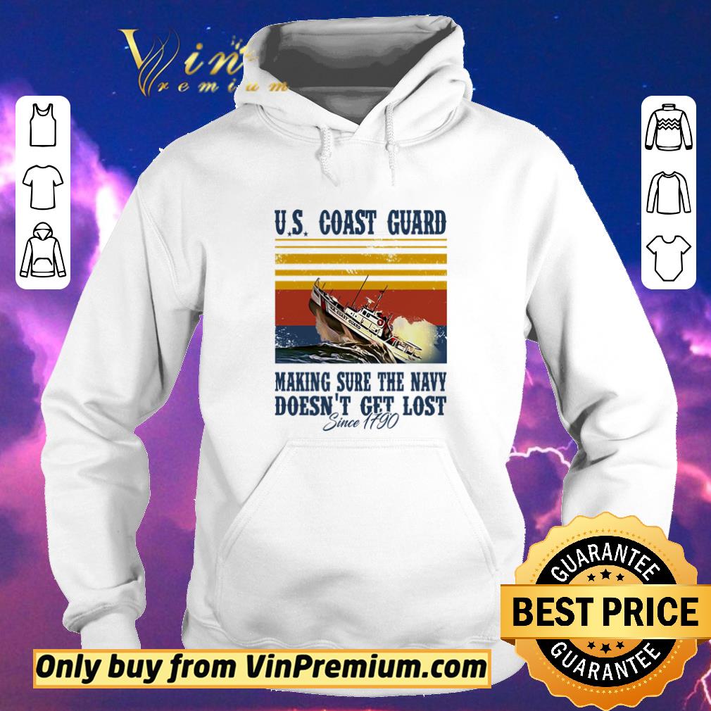 638d23aa pretty vintage u s coast guard making sure the navy doesn t get lost since 1790 shirt sweater 4 - Pretty Vintage U.S Coast Guard making sure the navy doesn’t get lost since 1790 shirt sweater