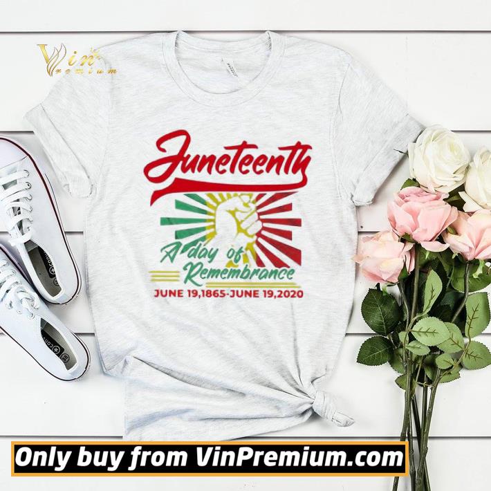 63ed39db juneteenth a day of remembrance june 19 1865 june 19 2020 shirt sweater 4 - Juneteenth a day of remembrance June 19 1865 june 19 2020 shirt sweater