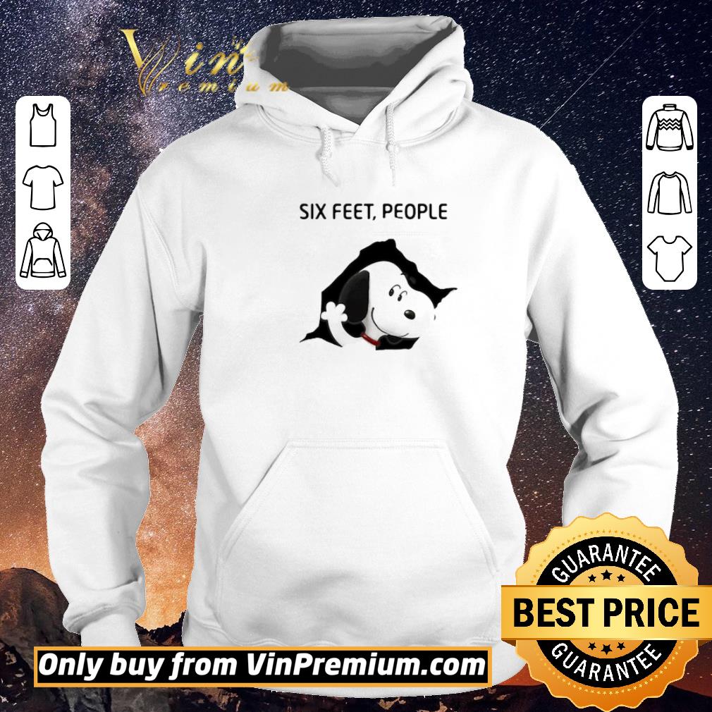 6517b53f official snoopy torn paper six feet people shirt sweater 4 - Official Snoopy torn paper six feet people shirt sweater