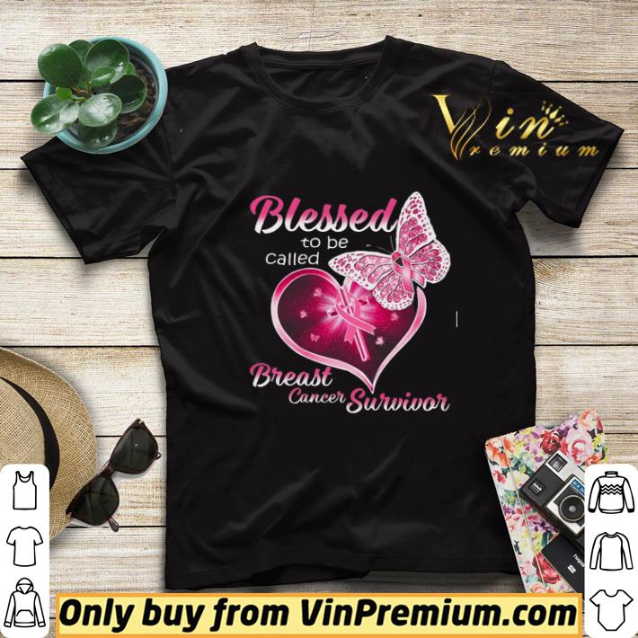 Butterfly Heart Blessed To Be Called Breast Cancer Survivor shirt sweater 66e8af4c butterfly heart blessed to be called breast cancer survivor shirt sweater 4 - Butterfly Heart Blessed To Be Called Breast Cancer Survivor shirt sweater