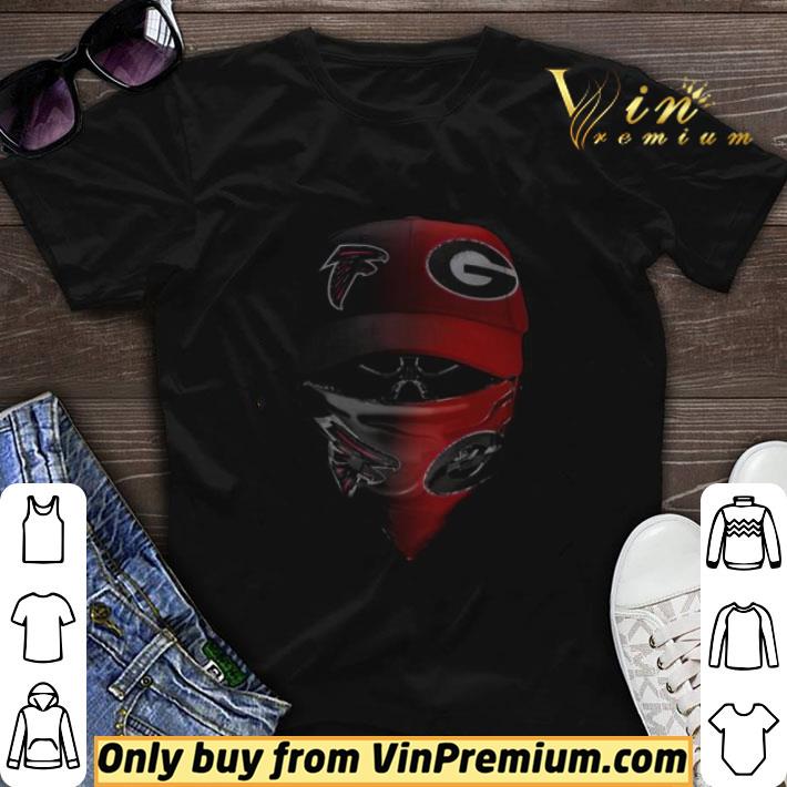 Skull mask atlanta falcons and green bay packers shirt sweater