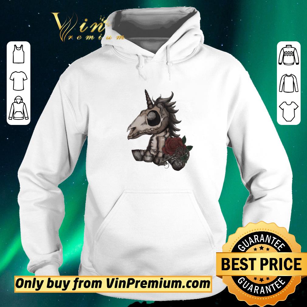 6980ee7b funny unicorn skeleton rose flower shirt sweater 4 - Funny Unicorn Skeleton Rose Flower shirt sweater