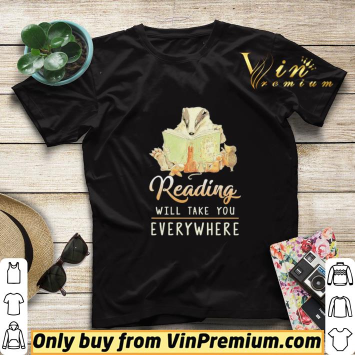 69873e88 animal reading will take you everywhere shirt sweater 4 - Animal reading will take you everywhere shirt sweater