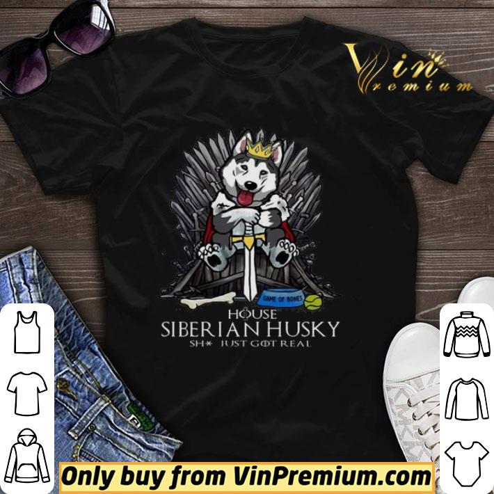 Game Of Bones House Siberian Husky shirt sweater