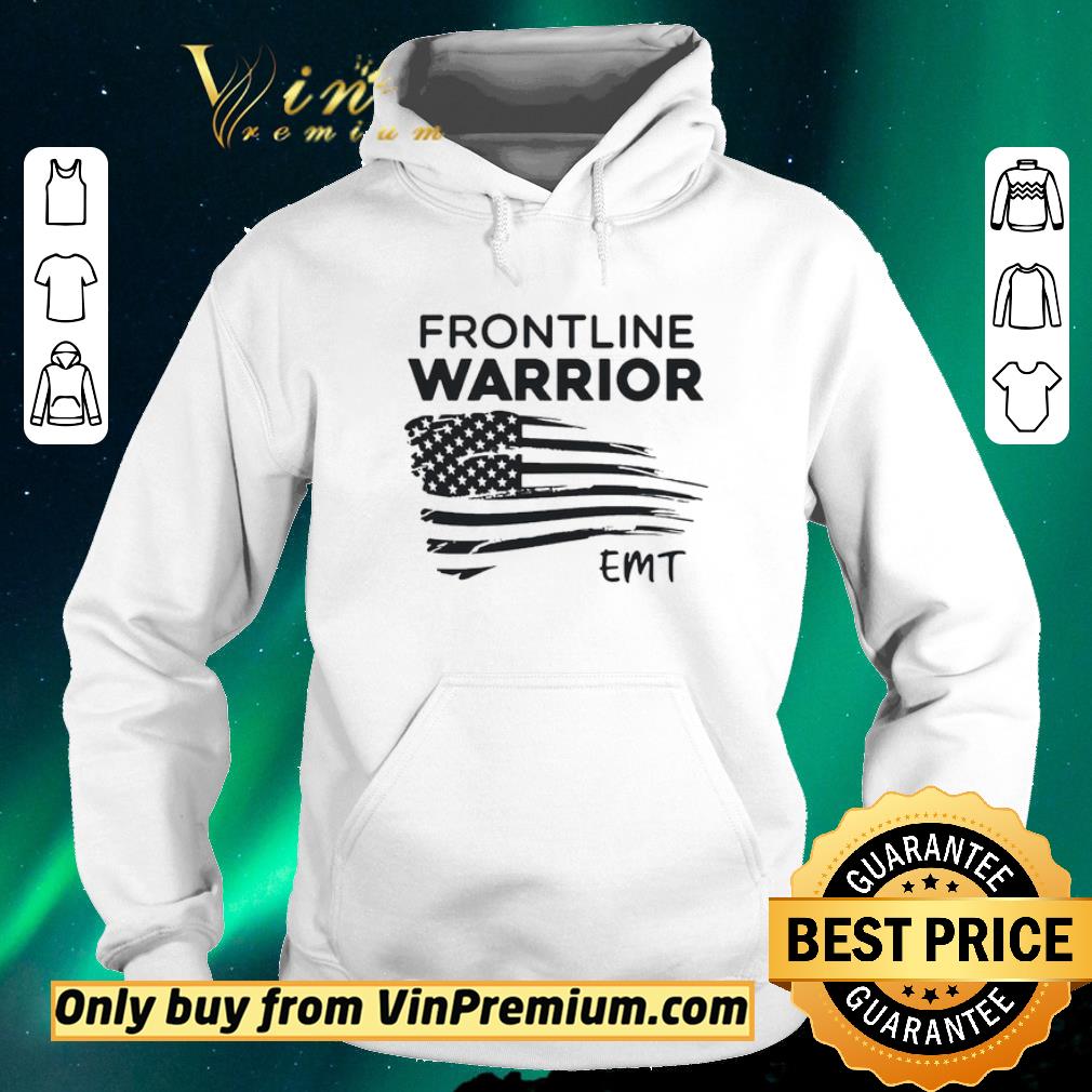 6b4adc08 top frontline warrior amt american flag shirt sweater 4 - Top Frontline Warrior AMT American flag shirt sweater