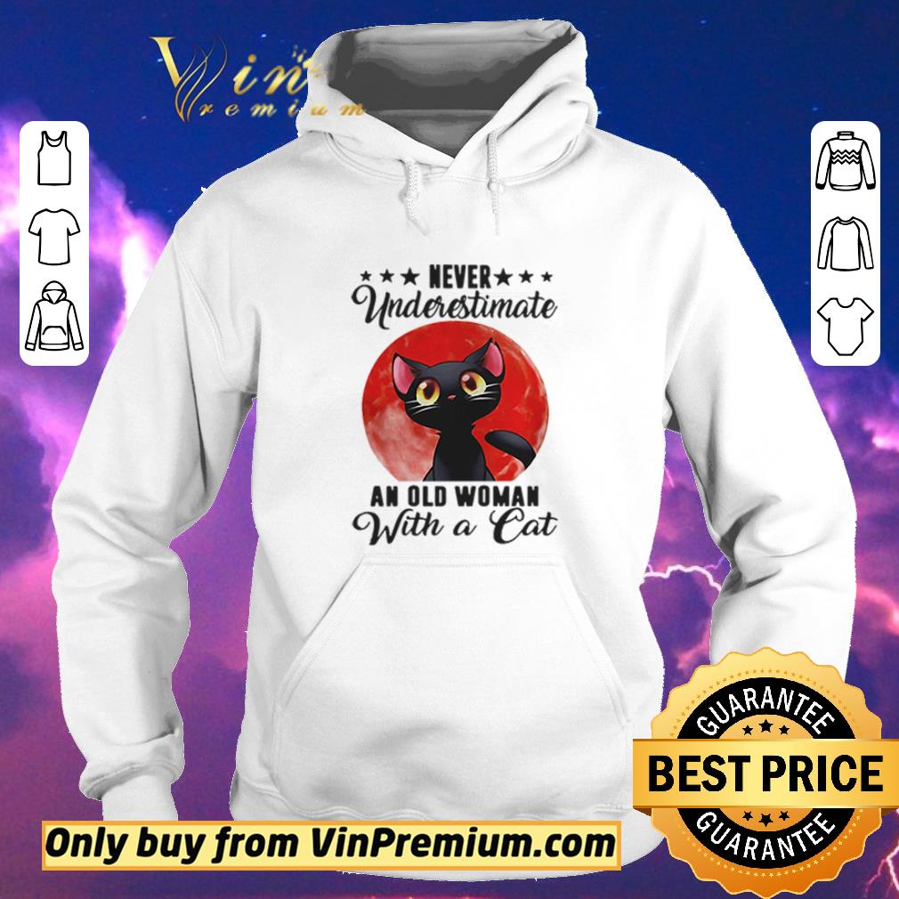 6e5aa718 nice never underestimate an old woman with a cat moon shirt sweater 4 - Nice Never Underestimate An Old Woman With A Cat Moon shirt sweater