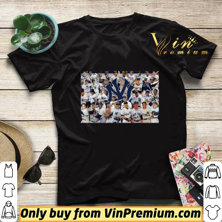 New york yankees baseball team players signatures shirt sweater 71406247 new york yankees baseball team players signatures shirt sweater 4 - New york yankees baseball team players signatures shirt sweater