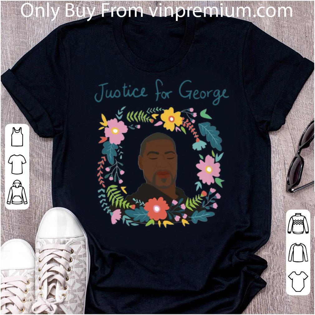 Awesome George Floyd Justice For George Floral shirt