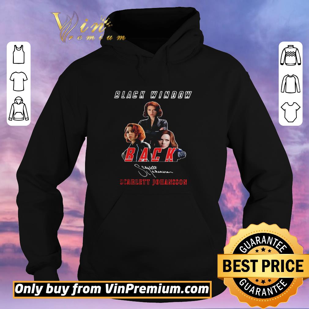 74c97197 pretty black widow back scarlett johansson signature shirt sweater 4 - Pretty Black Widow Back Scarlett Johansson Signature shirt sweater
