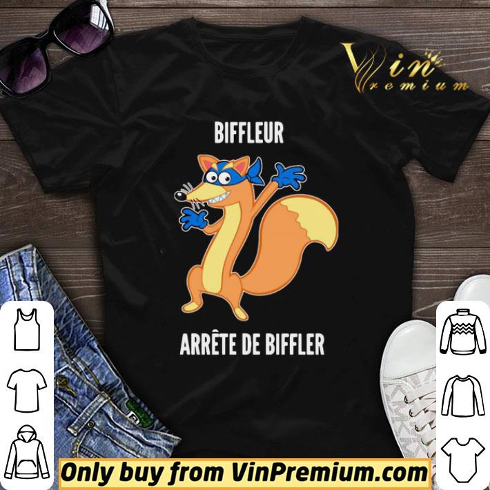 Fox bifflueur arrete de bifffler shirt sweater