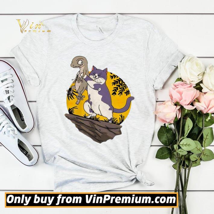 7bbf59b9 lizard vs cat shirt 4 - Lizard vs Cat shirt
