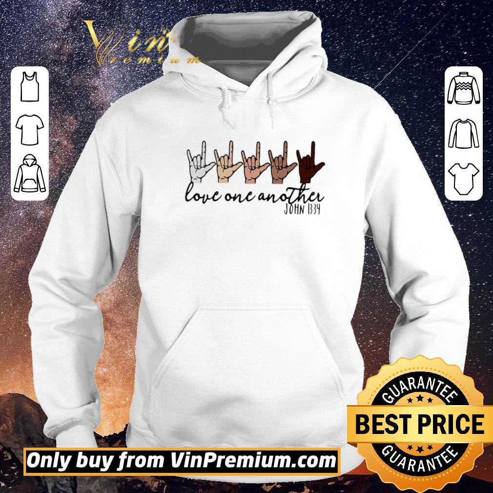 7d1b9c04 funny love one another john black lives matter shirt sweater 4 - Funny Love one another john black lives matter shirt sweater