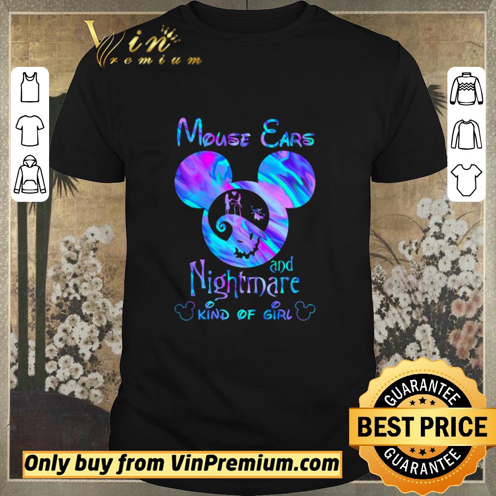Funny Mouse ears and Nightmare kind of girl shirt sweater