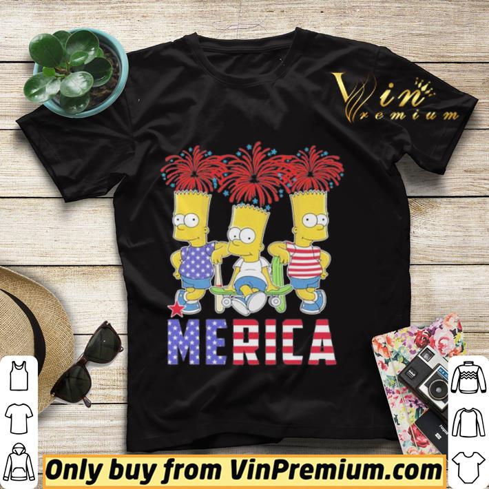 80d7c6fc bart simpson happy the 4th of july merica shirt sweater 4 - Bart Simpson happy the 4th of July Merica shirt sweater