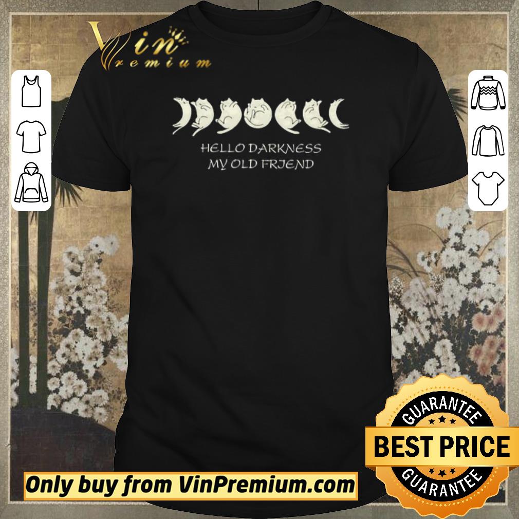 Awesome Cats Hello Darkness My old friend shirt sweater