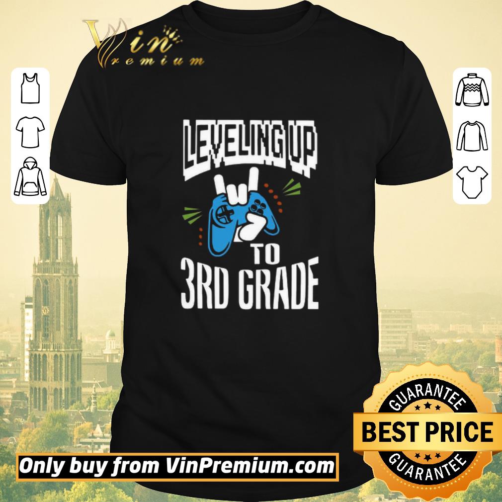 Awesome Leveling Up To 3RD Grade shirt sweater